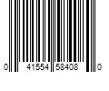 Barcode Image for UPC code 041554584080