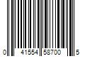 Barcode Image for UPC code 041554587005