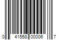 Barcode Image for UPC code 041558000067