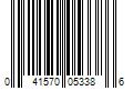 Barcode Image for UPC code 041570053386