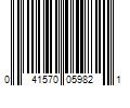 Barcode Image for UPC code 041570059821