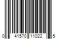 Barcode Image for UPC code 041570110225