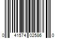 Barcode Image for UPC code 041574025860