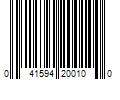 Barcode Image for UPC code 041594200100