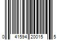 Barcode Image for UPC code 041594200155