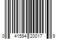 Barcode Image for UPC code 041594200179