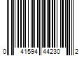 Barcode Image for UPC code 041594442302