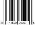 Barcode Image for UPC code 041600000076