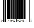 Barcode Image for UPC code 041600000168