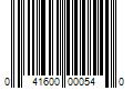 Barcode Image for UPC code 041600000540