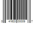 Barcode Image for UPC code 041603000097