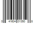 Barcode Image for UPC code 041604013508