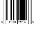 Barcode Image for UPC code 041604212963