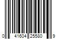 Barcode Image for UPC code 041604255809