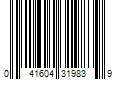 Barcode Image for UPC code 041604319839