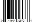 Barcode Image for UPC code 041604325724