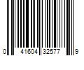 Barcode Image for UPC code 041604325779