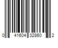 Barcode Image for UPC code 041604328602