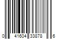 Barcode Image for UPC code 041604338786