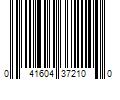 Barcode Image for UPC code 041604372100