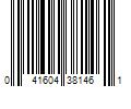 Barcode Image for UPC code 041604381461