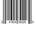 Barcode Image for UPC code 041604392269