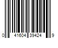 Barcode Image for UPC code 041604394249