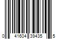 Barcode Image for UPC code 041604394355