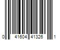 Barcode Image for UPC code 041604413261