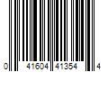 Barcode Image for UPC code 041604413544