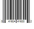 Barcode Image for UPC code 041604416002