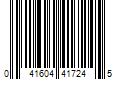 Barcode Image for UPC code 041604417245