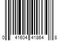 Barcode Image for UPC code 041604418648