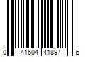 Barcode Image for UPC code 041604418976