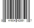 Barcode Image for UPC code 041604428517