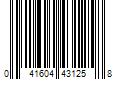 Barcode Image for UPC code 041604431258