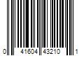 Barcode Image for UPC code 041604432101