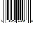 Barcode Image for UPC code 041604444586