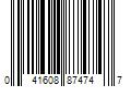 Barcode Image for UPC code 041608874747