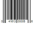 Barcode Image for UPC code 041613000056