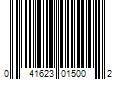 Barcode Image for UPC code 041623015002