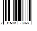 Barcode Image for UPC code 0416279219829