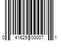 Barcode Image for UPC code 041629000071