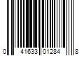 Barcode Image for UPC code 041633012848