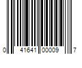 Barcode Image for UPC code 041641000097