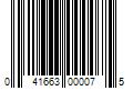 Barcode Image for UPC code 041663000075