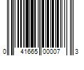 Barcode Image for UPC code 041665000073