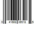 Barcode Image for UPC code 041668065185