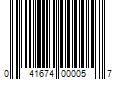 Barcode Image for UPC code 041674000057