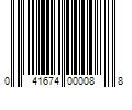 Barcode Image for UPC code 041674000088